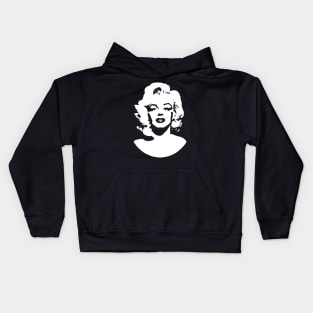 Marilyn Monroe Face Kids Hoodie